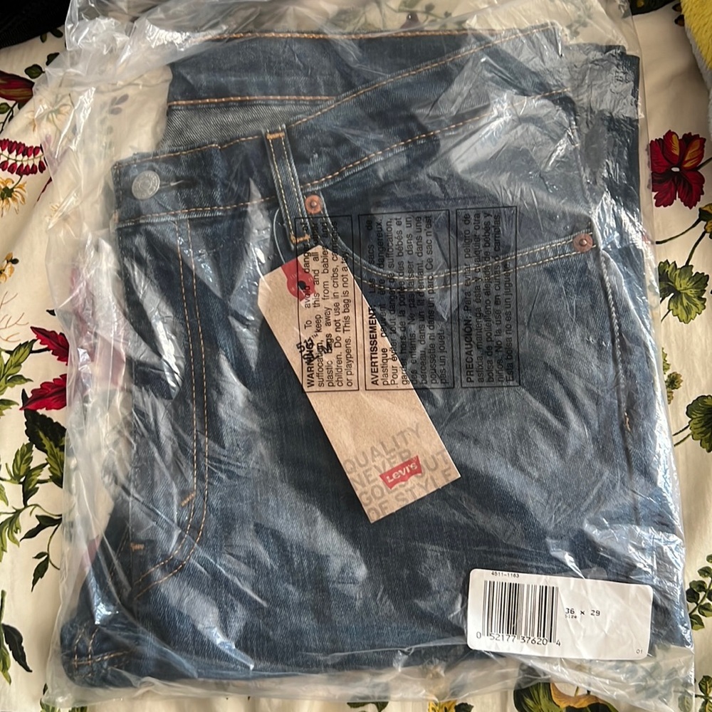 Levi's Men's 511 Slim Fit Jean, Throttle, 36x29